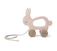 Jouet à tirer en bois Mrs. Rabbit