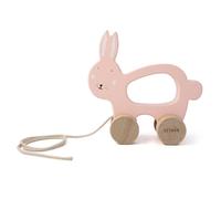 Jouet à tirer en bois - mrs. Rabbit