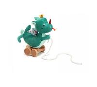 Peluche à tirer Joe le dragon