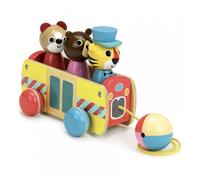 Jouet à tirer : Le bus des formes d'Ingela P. Arrhenius