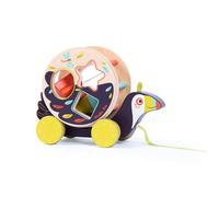 Jouet à tirer Moulin Roty Toucan boîte à formes à tirer Dans la jungle