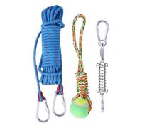 Jouet à tirer pour chiens - Jouet interactif couineur pour chien | Jouet couineur interactif pour bâtir les muscles avec perche à ressort pour chiens de petite et moyenne taille