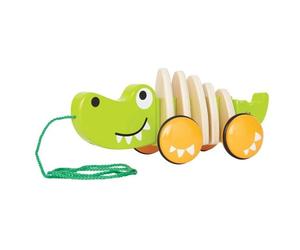 Jouet à trainer Crocodile tortillant en bois Hape®