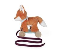 Jouet à traîner et peluche - Kaloo - Paprika le renard - 26 cm - Marron - Intérieur