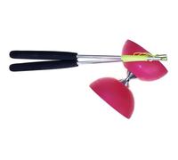 Acrobat diabolo 105 caoutchouc aluminium 12 x 10,5 cm rose rose Rose G
