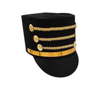 Jouet adulte avec chapeau casse-noisette, chapeau de soldat,Chapeau supérieur de tambour Casse-Noisette - Costume de festival unique, chapeau casse-noisette, jouet cosplay pour pe