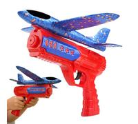 Jouet aérien planeur, modèle d'avion en mousse, dispositif amusant de montée en flèche stable avec matériau souple, article de jeu d'entraînement, jouet de style sport de plein air, vol éducatif pour