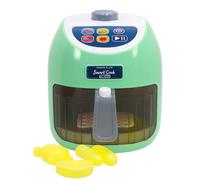 Jouet Air Fryer Sonore et Lumineux, 4 Boutons de Cuisson, Aliments Qui Changent de Couleur, À Piles, Dès 3 Ans