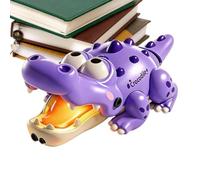 Jouet Alligator Crocodile Musical Lumineux Avec Évitement D'Obstacles | Alligator Électroniques Pour Garçons Filles À La Maison En Halte-Garderie Centre D'Éveil Salon Fête Violet