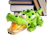 Jouet Alligator Crocodile Musical Lumineux Évitement Des Obstacles | Jouet Alligator Mobile Pour Garçons Filles Maison École Maternelle Crèche Centre D'Apprentissage Précoce Salon Vert