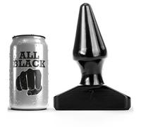 Jouet anal noir de 16 cm