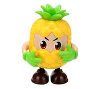 Jouet ananas oscillant pratique avec imitant la parole et plusieurs couleurs vibrantes pour un usage quotidien en famille, jouet interactif pour enfants