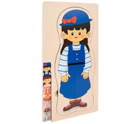 Jouet Anatomique pour, Puzzle de Parties du Corps Humain pour de 3 à 5, Puzzle éducatif interactif détaillé pour l'école à la Maison, la Maternelle, la Salle de Classe, l'étude de