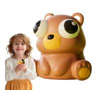 Jouet Animal à Presser - Boule à Presser Qui Fait exploser Les Yeux | Fidget pour soulager Le Stress pour, Jouet sensoriel Portable avec Animaux