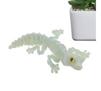 Jouet animal imprimé lézard imprimé en sculpture articulée | Décoration entièrement articulée, jouets de sculpture animale avec impression - AG Toy