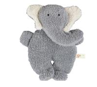 Jouet animaux Bébé Eléphant en Peluche Gris 17 cm coton bio Efie®