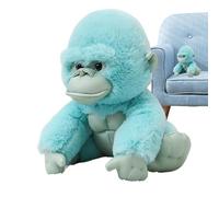 Jouet, Animaux en Peluche de Grande Taille pour - Peluche hyperréalistes avec Douce de 7,87 Pouces - Coussin pour Animaux, Peluche Singe gibbone, dec