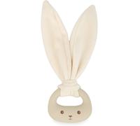 Kaloo - Lapinoo - Anneau de Dentition Bébé - Couleur Crème - Anneau Lapin - Sans PVC Sans BPA - Double Texture - Accessoire Bébé - Dès la naissance, K218010
