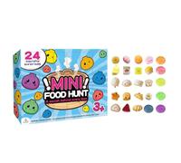 Jouet Anti-Stress - 24 pièces de Formes de Dessert Assorties pour soulager Le Stress, Mousse sûre et Haute densité avec Action à montée Lente, Jouet sensoriel pour la Maison et l'étude, Multicolore