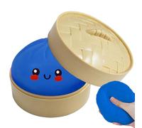 Jouet Anti-Stress à Presser, Boule Anti-Stress Douce en Forme de Dumpling, Boule à Presser, pour , Adolescents, Adultes, Amis, Famille, Bureau, étude