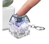 Jouet anti-stress avec Cliccateur - Porte-clés anti-stress pour la relaxation et le stress, jouet en forme de clavier pour adultes - pour étudiants travailleurs de bureau collègues Am