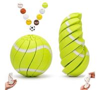 Jouet Anti-Stress « Baseball » - Sphère Sensorielle Rotative Imprimée en 3D, Jouet De Bureau pour Soulager Le Stress Et L'anxiété, Balle De Sport Mécanique Portable Et De Poche(Tennis)