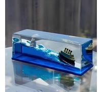 Jouet anti-stress Bateau insubmersible Titanic 145x50x52 mm