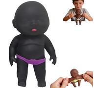 Jouet Anti-Stress Bébé Moche Mignon, Poupée Douce et Anti-Stress, Jouet Sensoriel Anti-Anxiété à Rebond Lent et Relaxant, Cadeau pour Enfants et Adolescents (BBB)