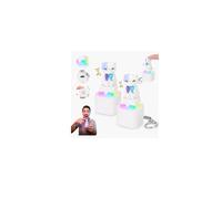 Jouet anti-stress en forme de clavier de chèvre couinant, rechargeable avec son cri de chèvre et lumière LED, pour soulager le stress, l'anxiété, l'autisme, l'anxiété, le bureau