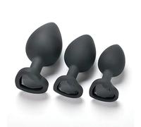 Jouet Anti-stress En Silicone En Forme De Cœur Noir QiKKago, Vous Permet D'oublier Vos Soucis Et De Libérer Votre Humeur ! -178