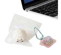 Jouet Anti-Stress Finger Fidget, Mini Compression en Forme de Nourriture, 3x3x1 cm, Gadget de Bureau Doux, Balle , Peau veloutée antiadhésive, pour l'école et Les Voyages