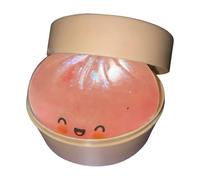 Jouet Anti-Stress Flash Bun, Conception Compacte Et Portable, 10x6 Cm, Balles Anti-Stress Bun Bao , Jouets Sensoriels du Bout des Doigts, Fixation Facile De La Cage, pour Hamsters, Gerbilles,