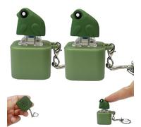 Jouet Anti-Stress Grenouille coassante, cliqueur de Clavier pour Adultes, Canard Qui cancane avec lumières colorées, Anti-Stress et Anti-anxiété pour Adultes ,2pc Frog