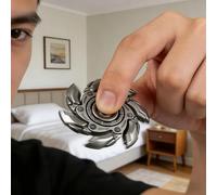 Jouet Anti-Stress,Hand Spinner Métal Sensoriel Silencieux | Toupie À Main | pour Et Adultes, Usage Classe, École, Maison, Voyage, Cadeau Et Détente