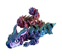 Jouet anti-stress imprimé Dragon Zapping - Design flexible polyvalent pour une interaction ludique à la maison ou sur l'écran de dragon artistique Go