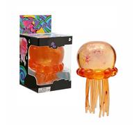 Jouet Anti Stress Méduse Sensorielle, Squishy Géant Réaliste pour Relaxation, Objet Décompression Souple, Cadeau Enfant Adulte Soulagement Anxiété, Accessoire Bureau Ludique A02