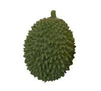 Jouet Anti-Stress réaliste en Forme de Durian, Balle sensorielle | Fabrication en TPR, rebond lent, conçu pour la relaxation au bureau, idéal pour les mains Vert foncé