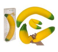 Jouet anti-stress XL, motifs amusants (mer de console, banane, canard et balle lumineuse) (banane XL)