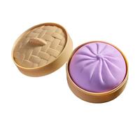 Jouet Antistress Géant Ravioli, Ensemble Jouets Amusants Ravioli Géant Presser, Jouets Antistress Raviolis Squishy avec Boîte Vapeur, Ensemble Jouet Sensoriels Anti Stress Raviolis Nouveauté