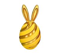 Jouet Antistress Imprimé en 3D,Objet Sensoriel de Collection | Œuf Lapin Empilable et Agité 3D | pour Salle de Séjour, Salle à Manger, Chambre, Étude, Cadeau Filles Garçons Adultes