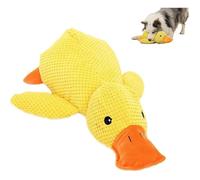 Jouet apaisant pour chien - Keeper - Canard - Peluche jaune - Sons joyeux