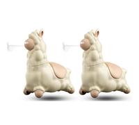 Jouet Aquatique en Forme de Lama cracheur, pulvérisateur d'eau interactif en alpaga avec tête Qui Bouge, Pistolet à Eau Lama, brumisateur Manuel à Main pivotant à 45° (2PCS)