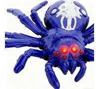 Jouet araignée à distance - Système d'alimentation de contrôle rechargeable, conception de mouvement rampant réaliste, jouet robotique avec yeux LED, dispositif de jeu de mouvement interactif | Pour l