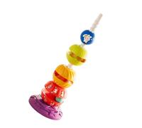 Jouet Arc-en-ciel À Empiler Et À Trier Pour Bébé Jeu Sensoriel Développement De La Motricité Fine Activité Sûre Jouet Puzzle Anneaux Empilables Arc-en-ciel