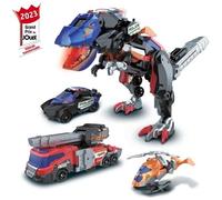 Jouet assemblable SWITCH & GO COMBO - TRIO, le méga T-Rex SOS (3 en 1) pour enfant de 4 ans et plus