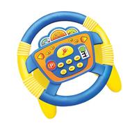 Jouet au Volant,Activité de Conduite Interactive avec Lumière Et Son - Volant Jouet pour | pour Anniversaire Et Noël, Garçons Et Filles, Jeu, Apprentissage Et Éducatif