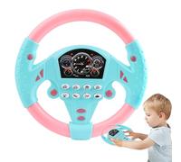 Jouet au volant | Contrôleur de conduite simulé avec lumière et son - Jouets éducatifs amusants, jouet d'apprentissage portable pour garçons, filles, âgés de 3 ans et plus