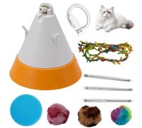 Jouet Automatique de Chat Capteur Intelligent, Rechargeable USB, Couineur