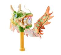 Jouet automatique de danse du dragon pour enfants, machine à bulles automatique d'extérieur avec musique et lumières, jouet souffleur à bulles pour festival, fête de jardin, Nouvel An chinois (vert)