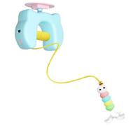 Jouet automatique pour chat - ABS 9cm 9x8x3cm | Boule de chat àorte suspendue électrique interactive, jeu d'enrichissement de rechargeable | Exercice Fitness entraînement soulagement de l'enn